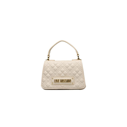 Love Moschino Beige Polyethylen Handtasche