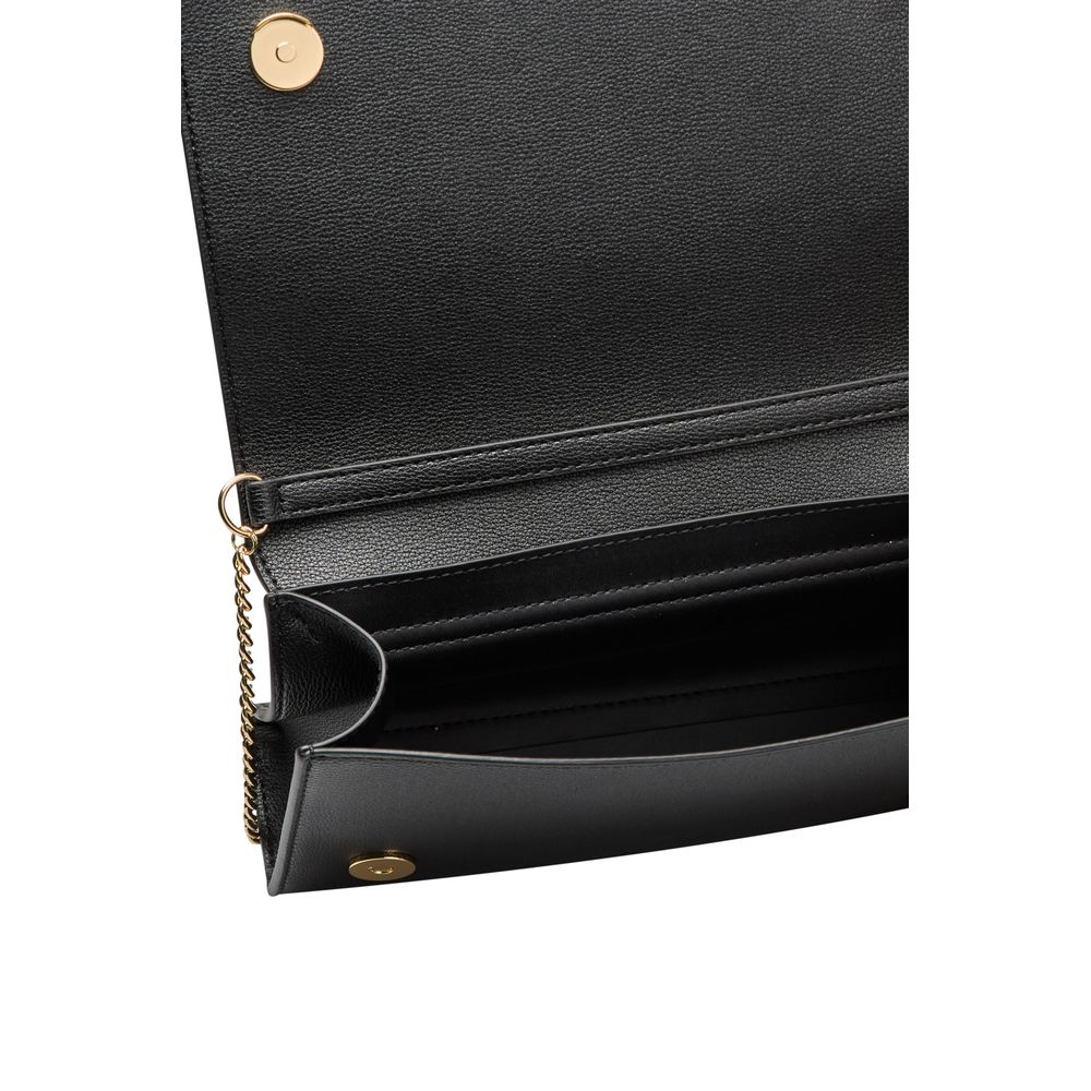 Love Moschino Schwarze Polyethylen-Kreuztasche