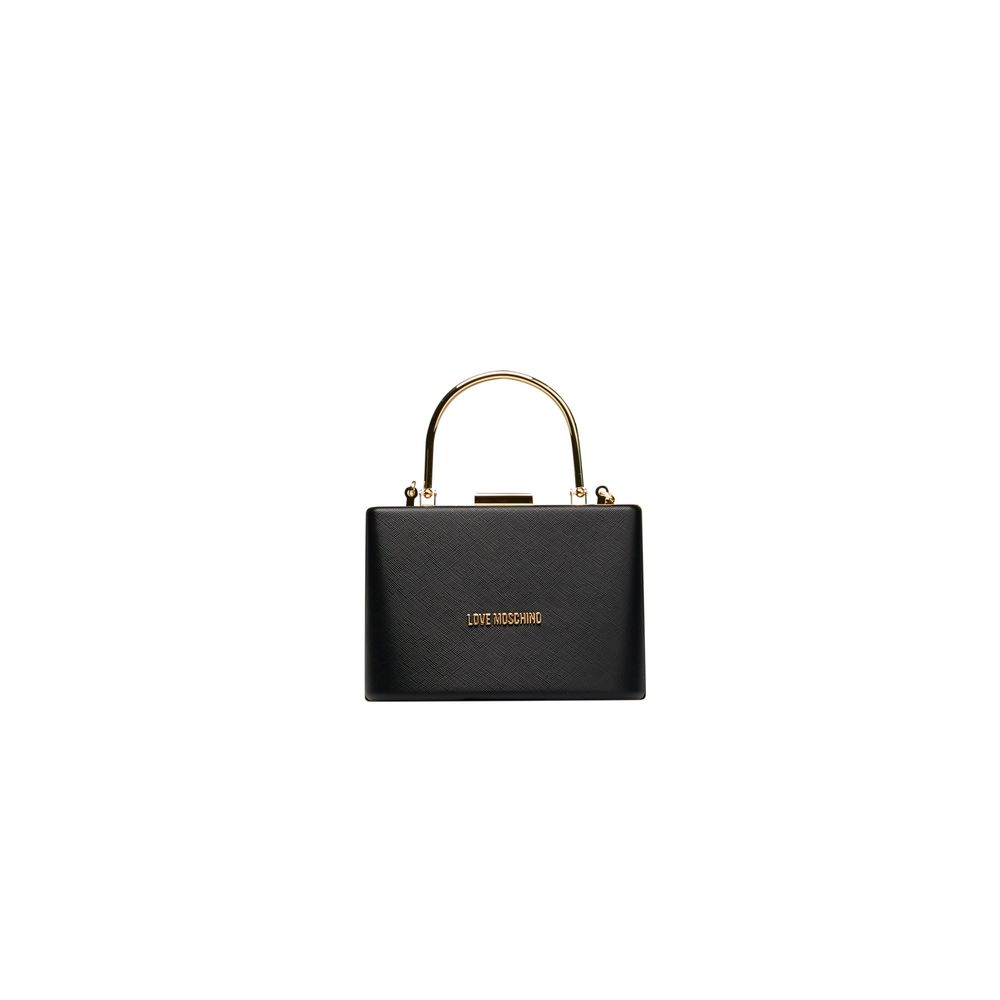 Love Moschino Schwarze Polyethylen-Handtasche