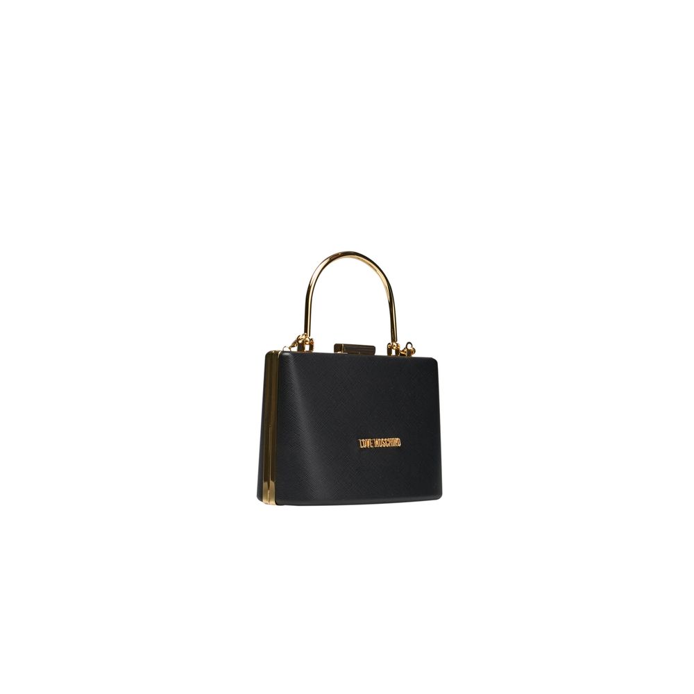 Love Moschino Schwarze Polyethylen-Handtasche