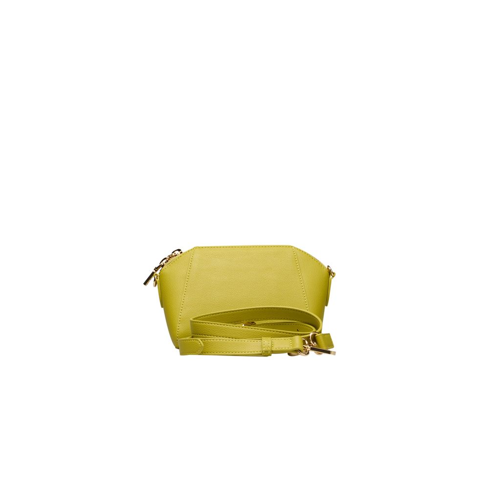 Love Moschino Gelbe Polyethylen-Kreuztasche