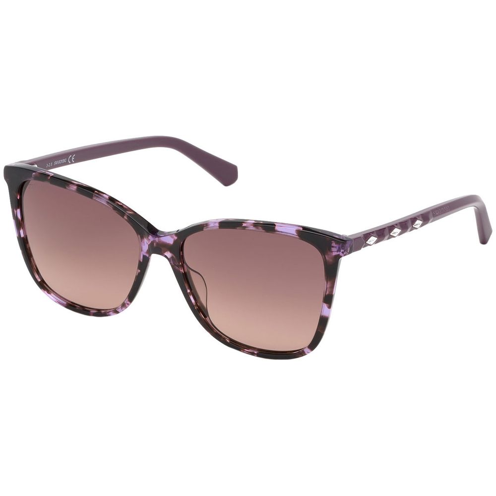 Swarovski Lila Plastik-Sonnenbrille