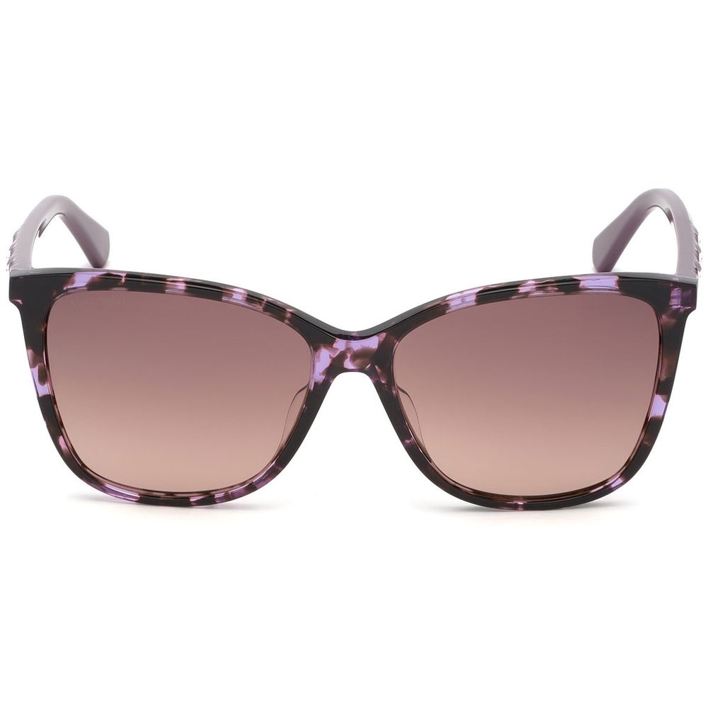 Swarovski Lila Plastik-Sonnenbrille