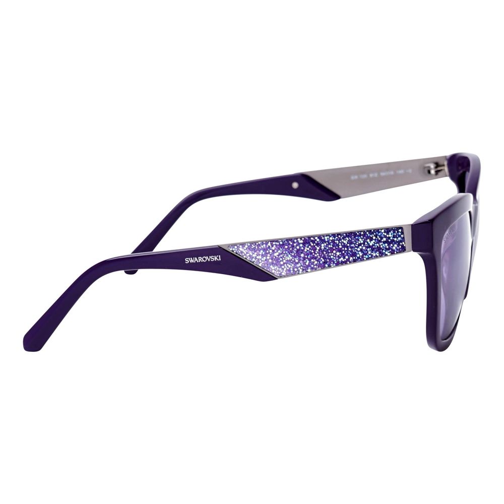 Swarovski Lila Kunststoff-Sonnenbrille