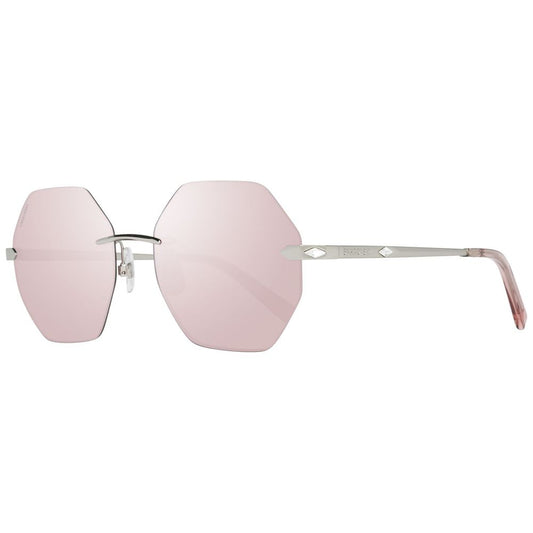 Swarovski Silberne Metall-Sonnenbrille