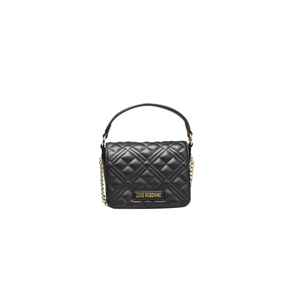 Love Moschino Schwarze Polyethylen-Handtasche