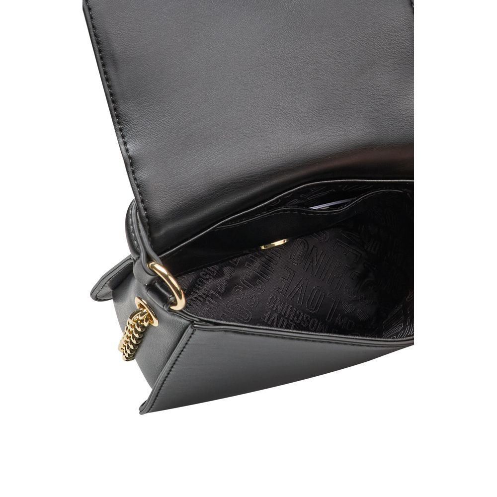 Love Moschino Schwarze Polyethylen-Handtasche