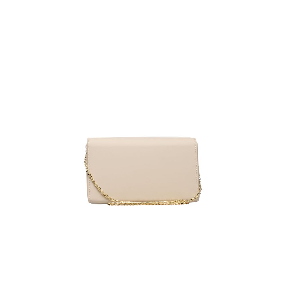 Love Moschino Beige Polyethylen Umhängetasche