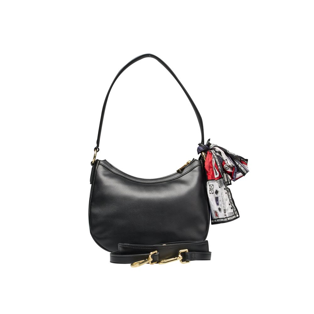 Love Moschino Schwarze Polyethylen-Handtasche