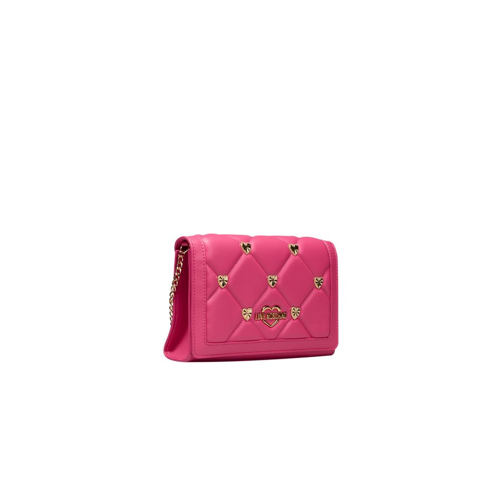 Love Moschino Mehrfarbige Polyethylen-Kreuztasche