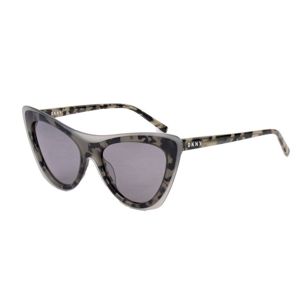 DKNY Graue Acetat-Sonnenbrille