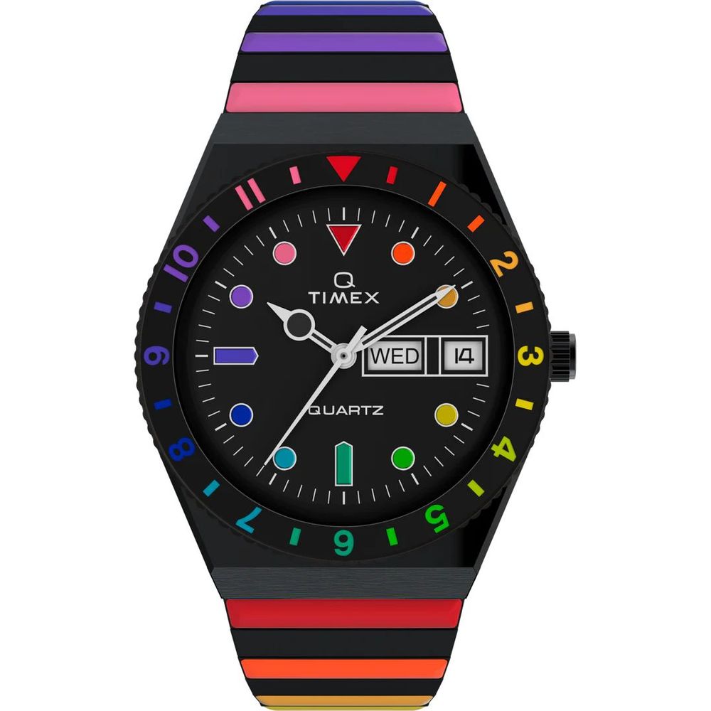 Timex Multicolor-Edelstahluhr