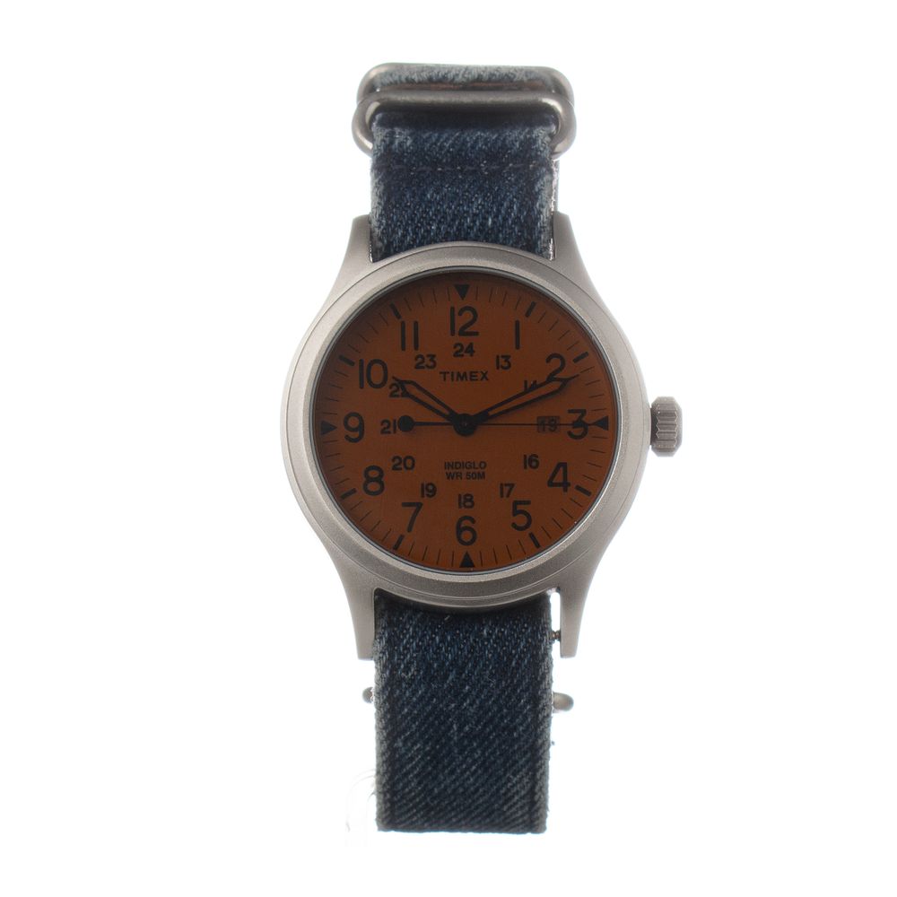 Timex Blaue Textiluhr