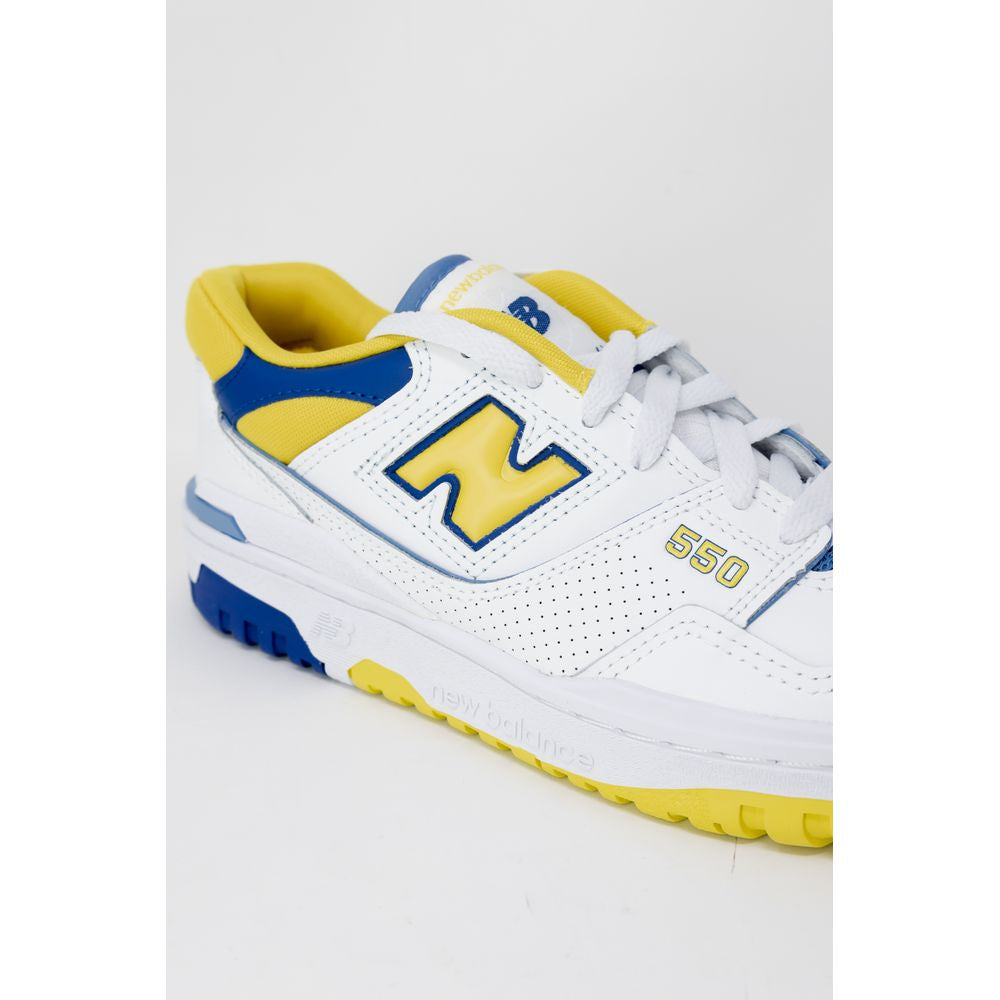 New Balance Gelber Kunstleder-Sneaker