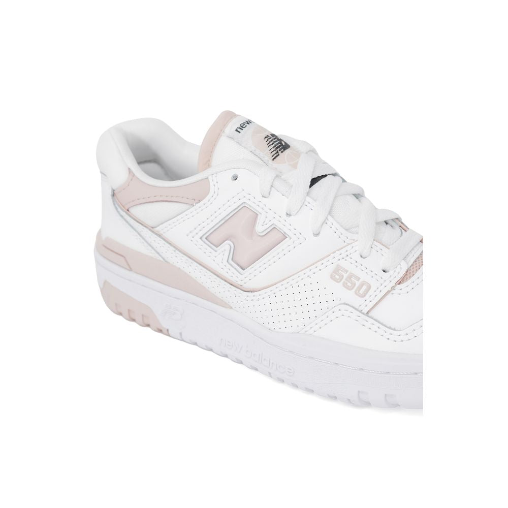 New Balance Rosa Leder Sneaker