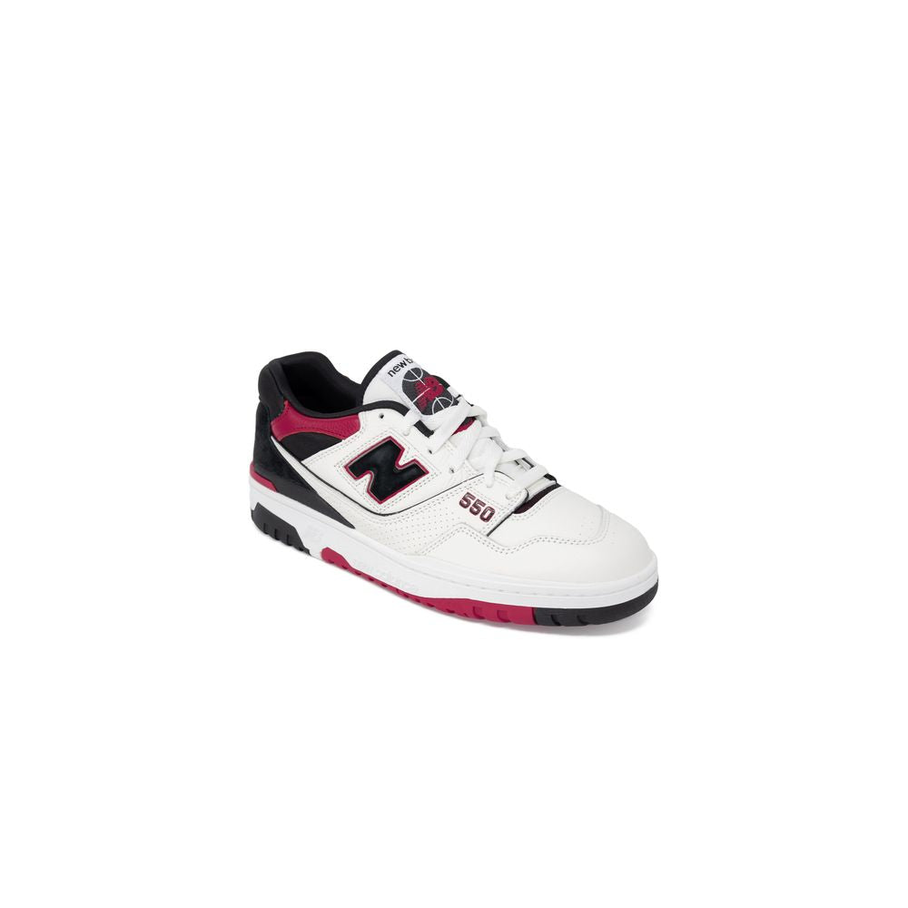 New Balance Rote Leder-Sneaker