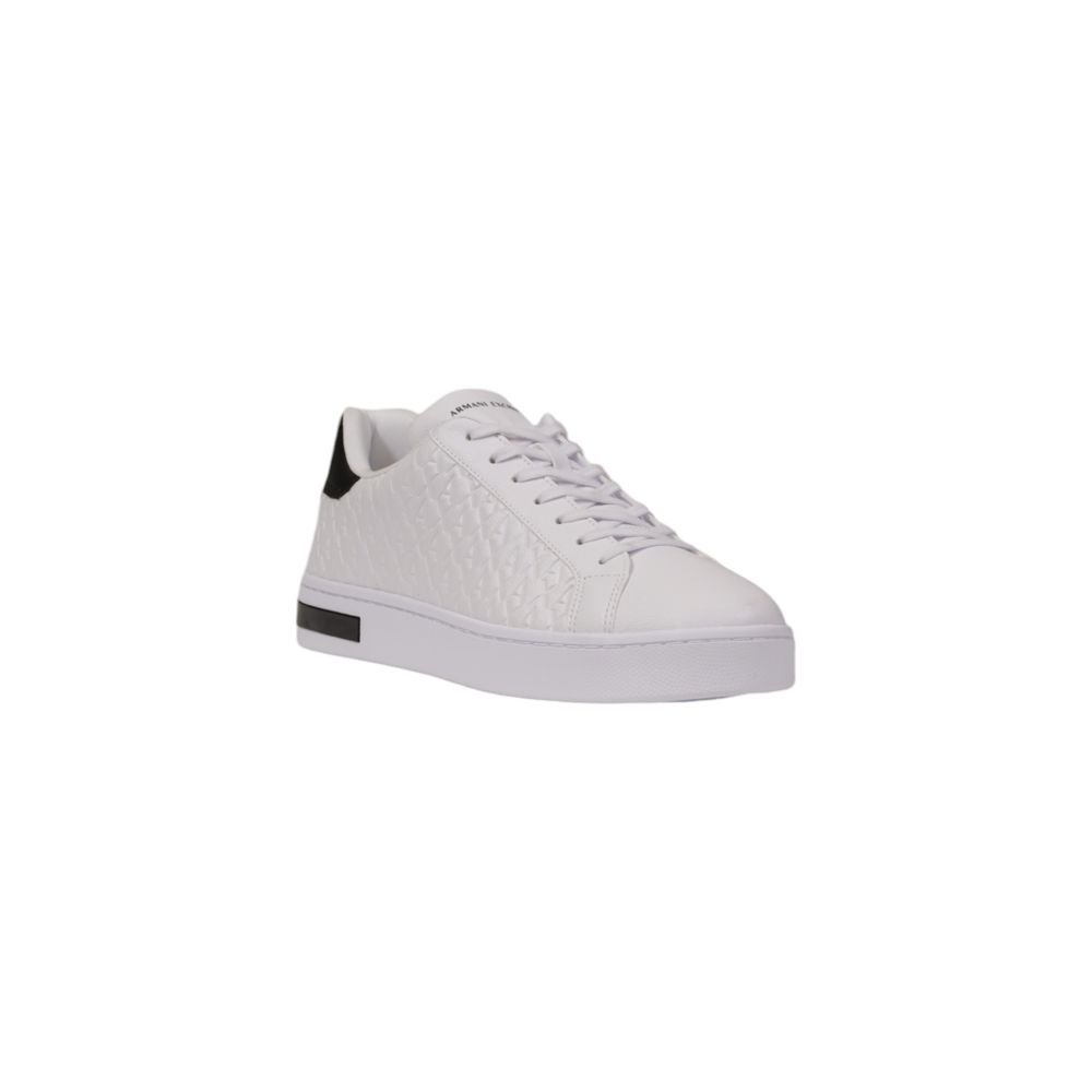 Armani Exchange Sneaker aus weißem Polyester