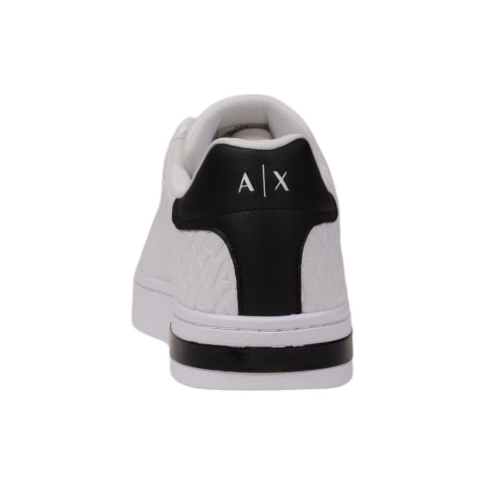 Armani Exchange Sneaker aus weißem Polyester