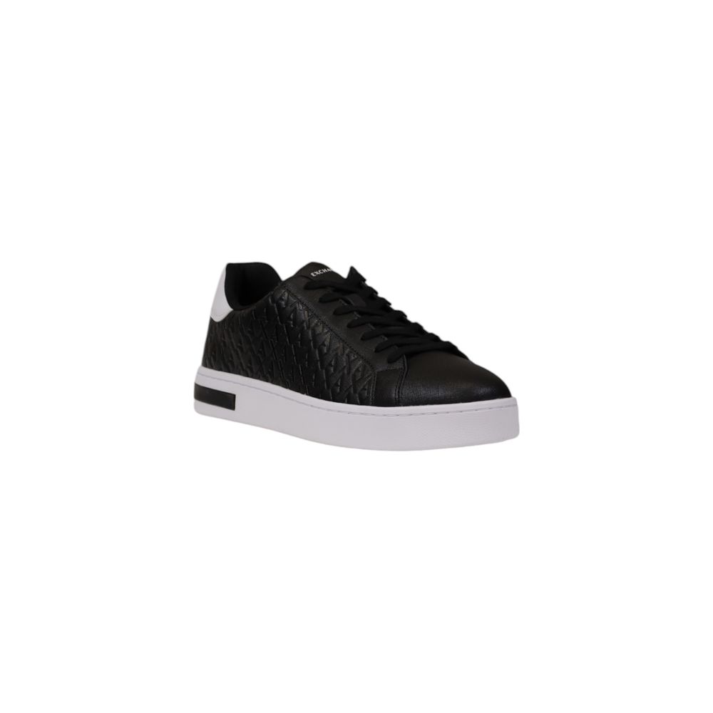 Armani Exchange Schwarzer Polyester Sneaker