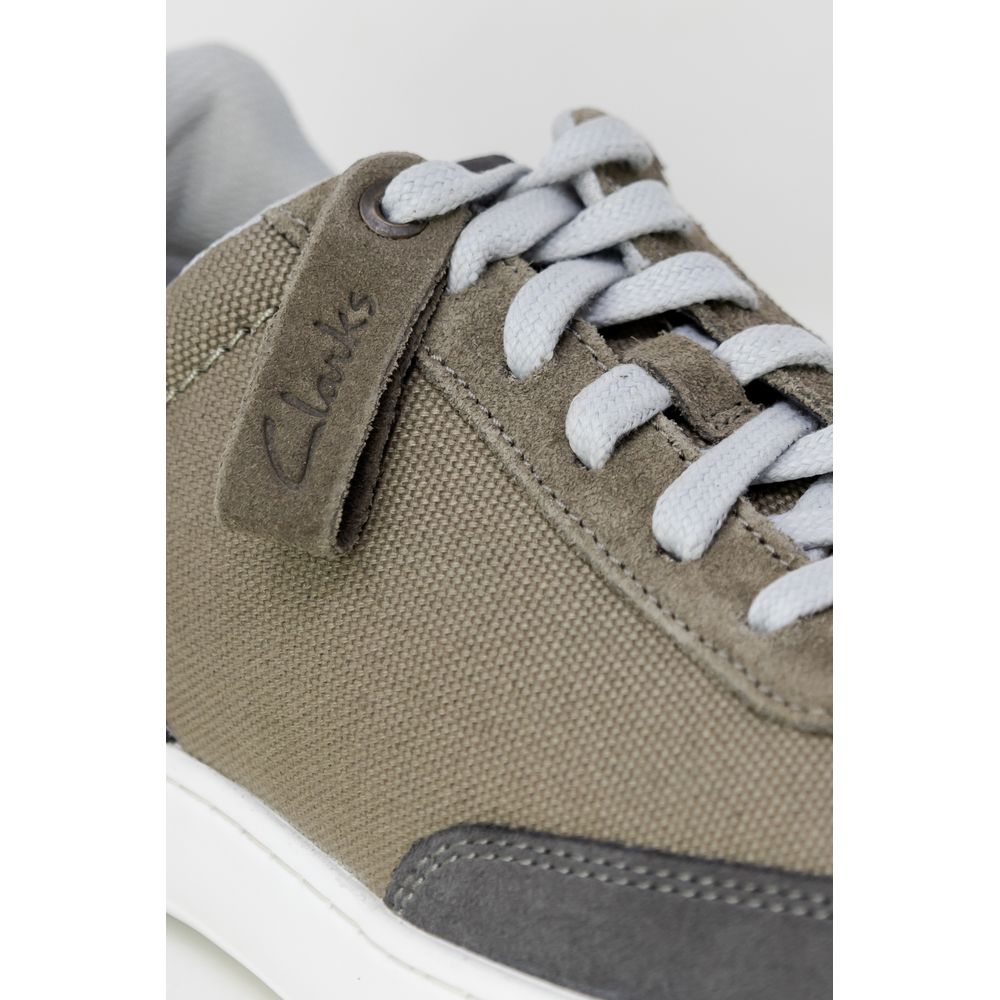 Clarks Graue Gummi-Sneaker