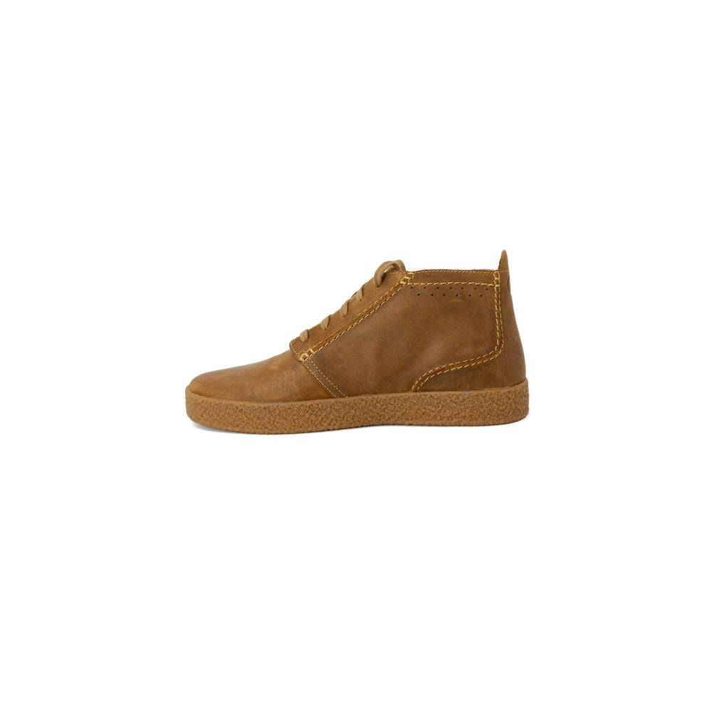 Clarks Beige Lederstiefel