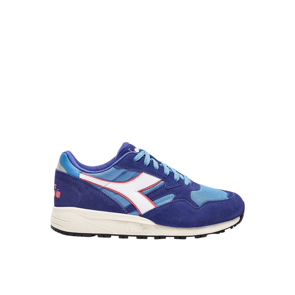 Diadora Blaue Leder Sneaker