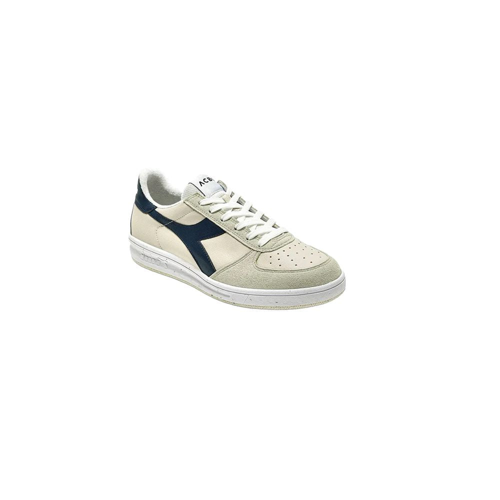 Diadora Blaue Leder Sneaker