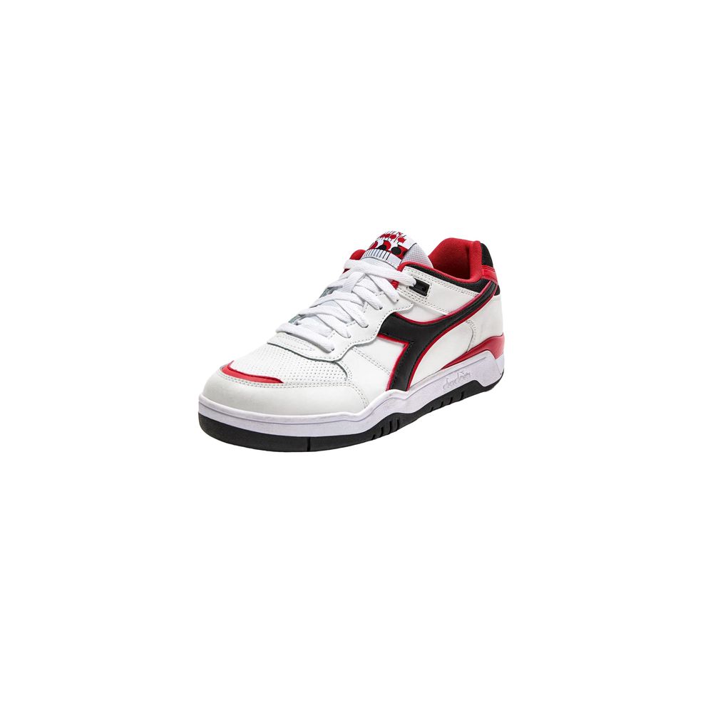 Diadora Rote Leder-Sneaker