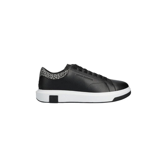 Armani Exchange Schwarzer Polyester Sneaker