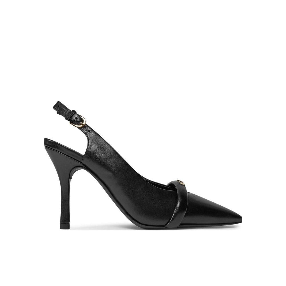 Furla Schwarzer Lederpumps