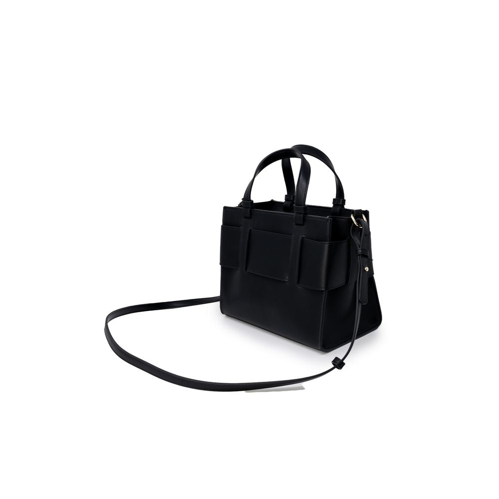 Armani Exchange Schwarze Polyethylen-Handtasche