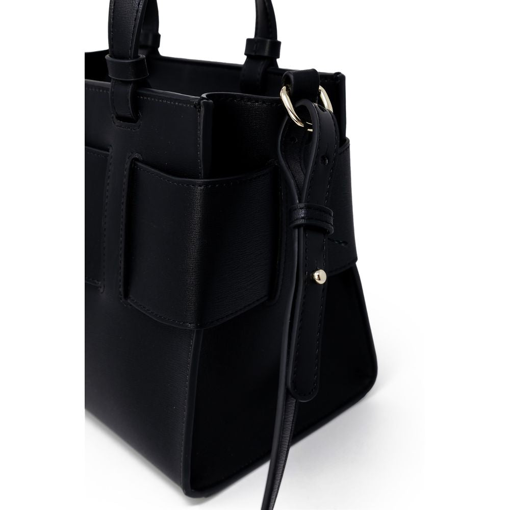 Armani Exchange Schwarze Polyethylen-Handtasche