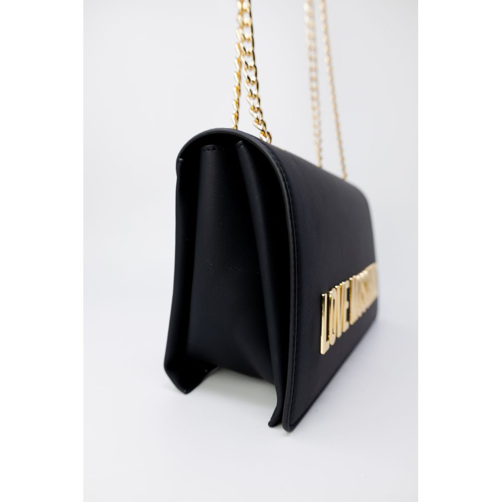 Love Moschino Schwarze Polyethylen-Handtasche