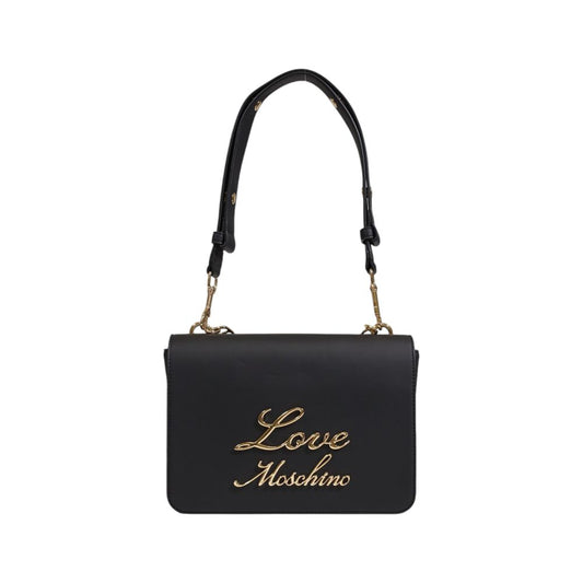 Love Moschino Schwarze Polyethylen-Handtasche