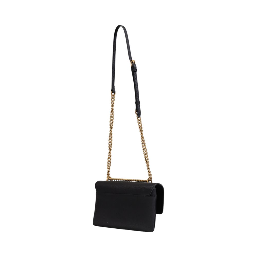 PINKO Schwarze Lederhandtasche