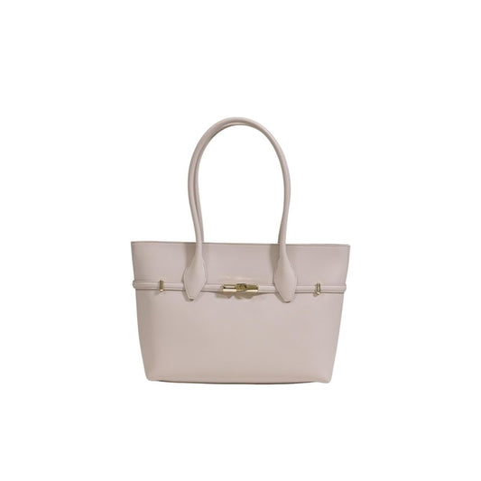 Furla Graue Lederhandtasche