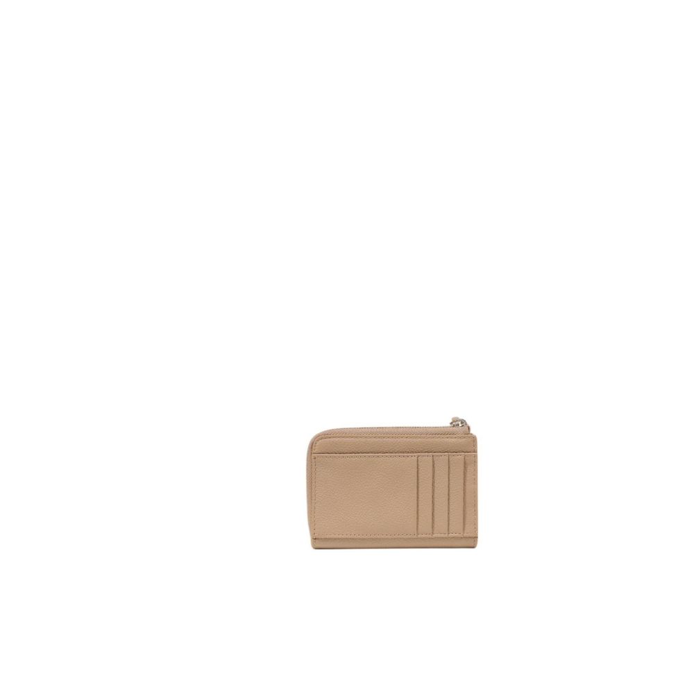 Furla Beige Leder Brieftasche