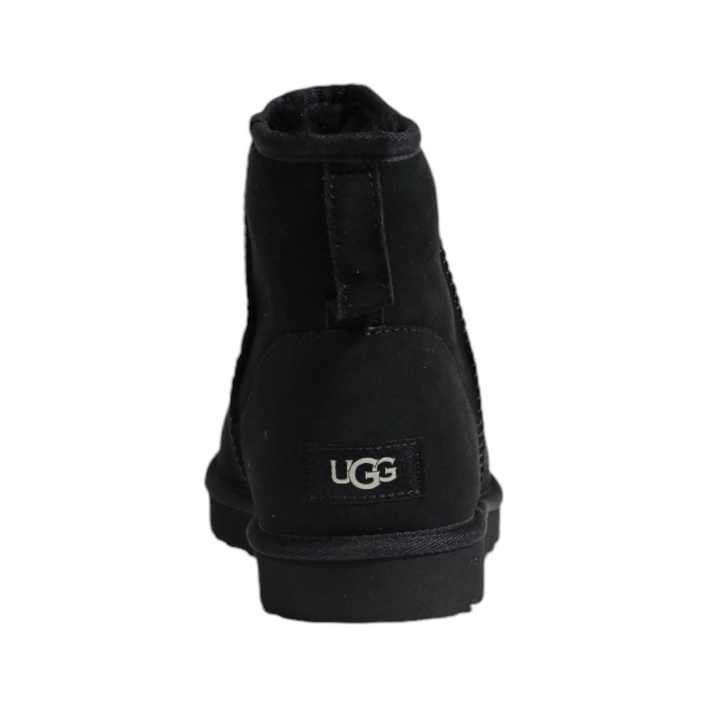 UGG Schwarzer Wildlederstiefel