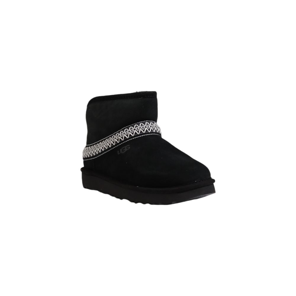 UGG Schwarzer Wildlederstiefel