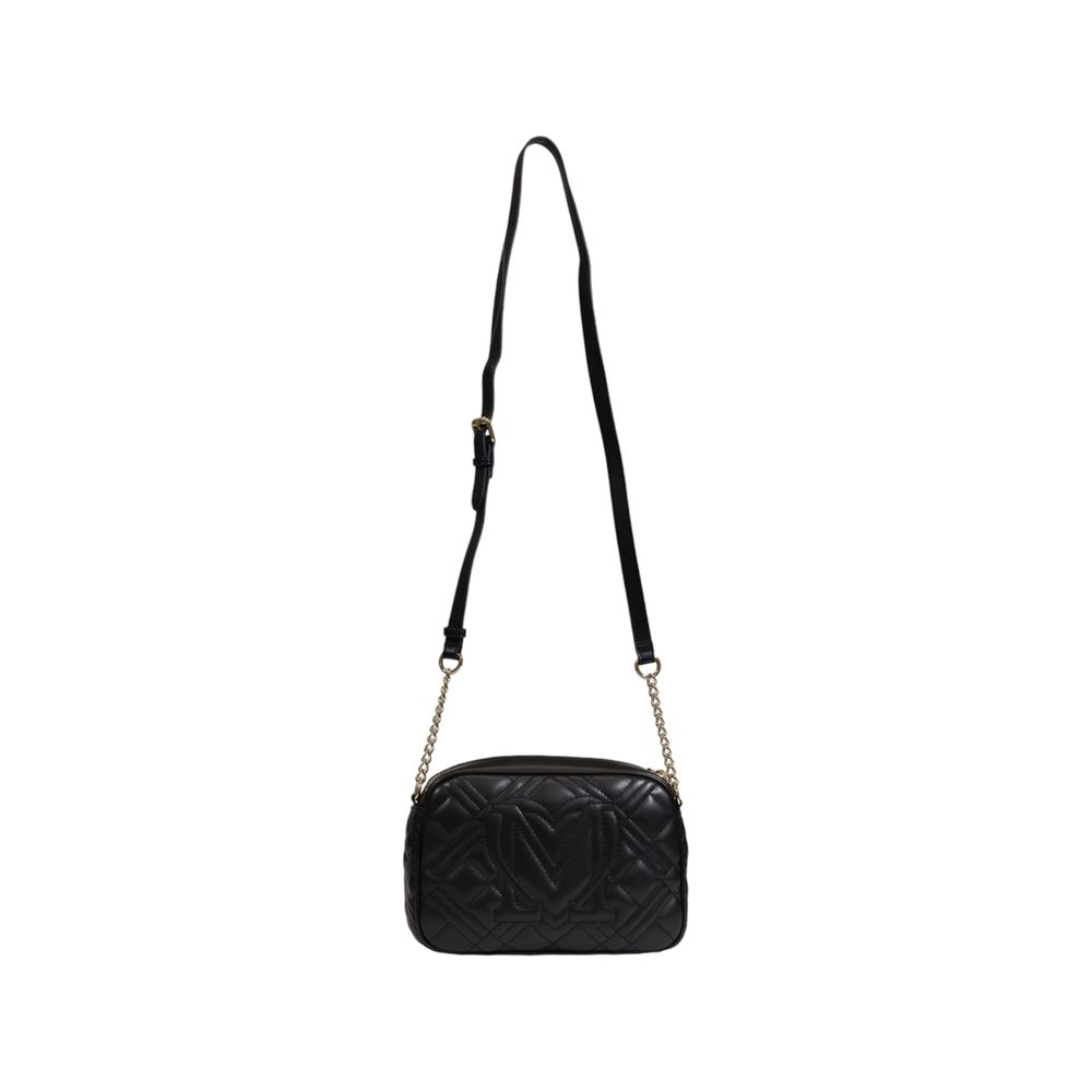 Love Moschino Schwarze Polyethylen-Handtasche