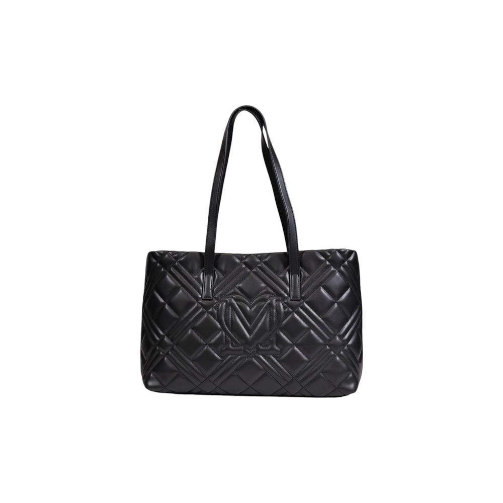 Love Moschino Schwarze Polyethylen-Handtasche