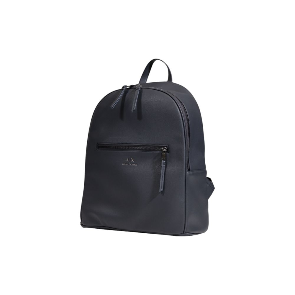 Armani Exchange Blauer Polyester-Rucksack