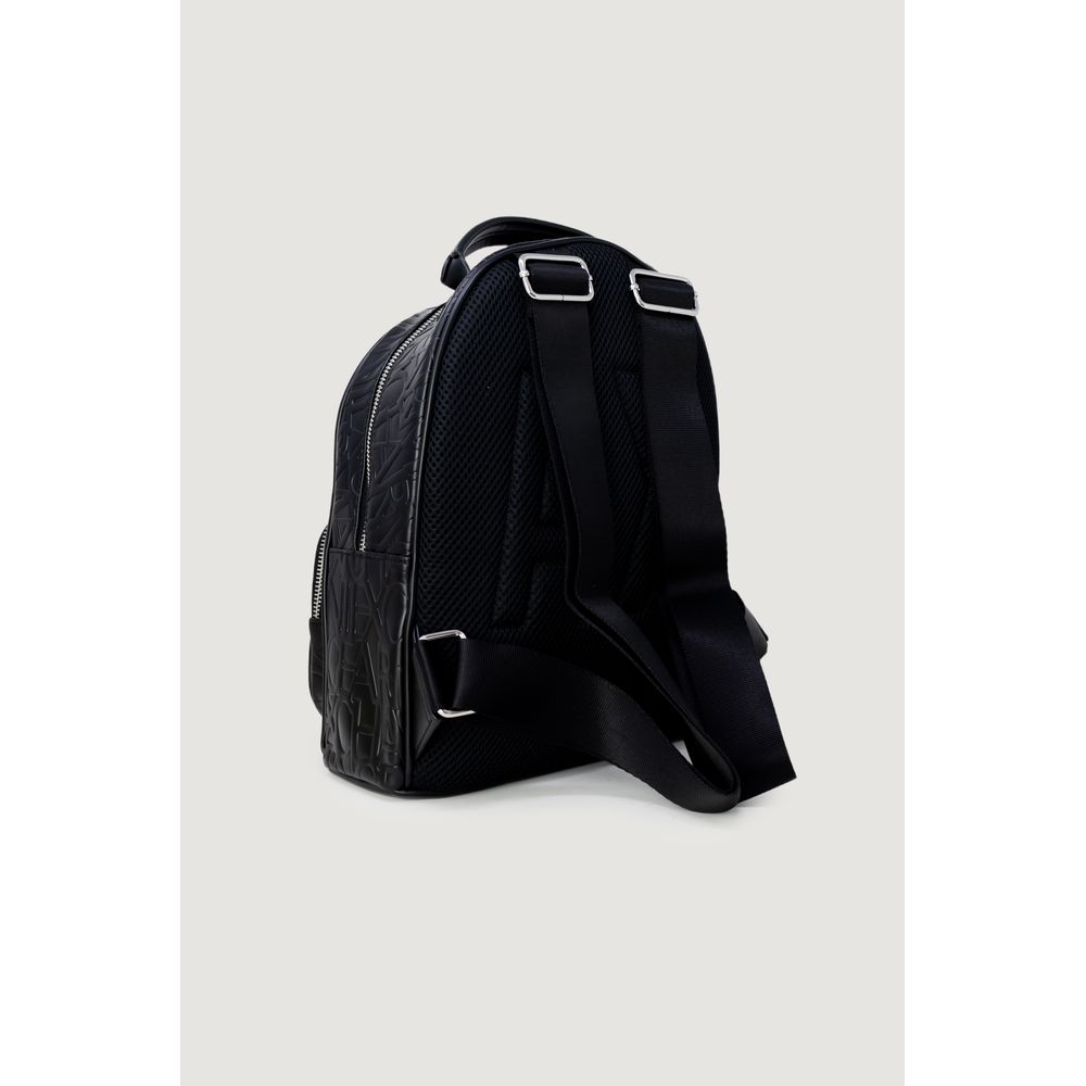 Armani Exchange Schwarzer Polyester-Rucksack