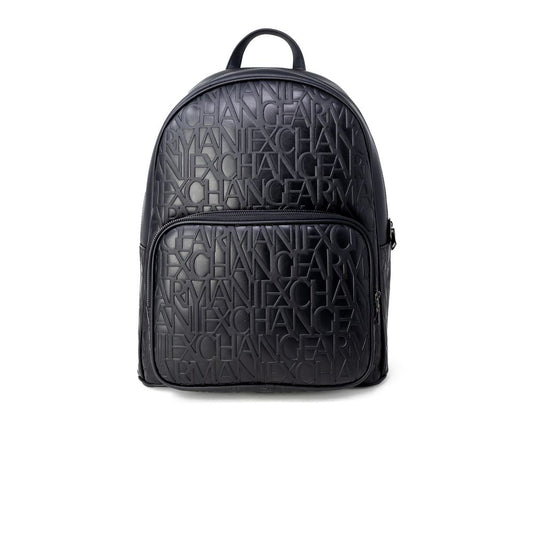 Armani Exchange Schwarzer Polyester-Rucksack