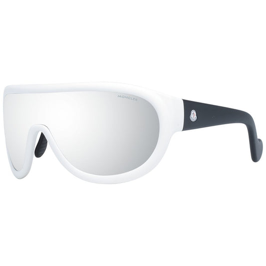 Moncler Weiße Unisex-Sonnenbrille