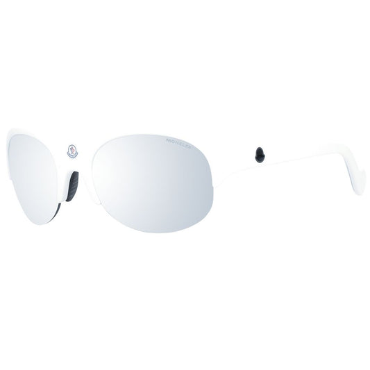 Moncler Weiße Unisex-Sonnenbrille