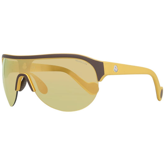 Moncler Braune Unisex-Sonnenbrille