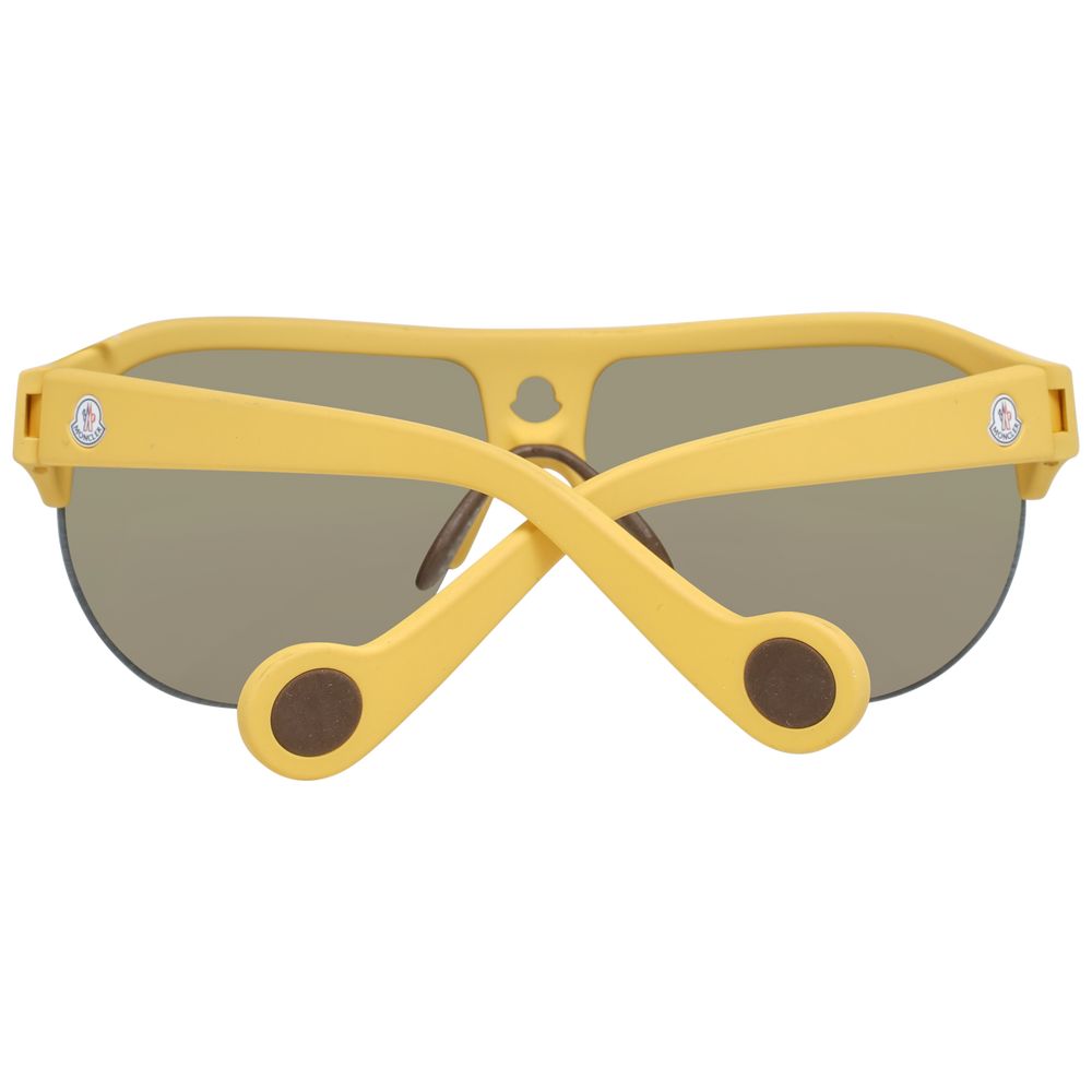 Moncler Braune Unisex-Sonnenbrille