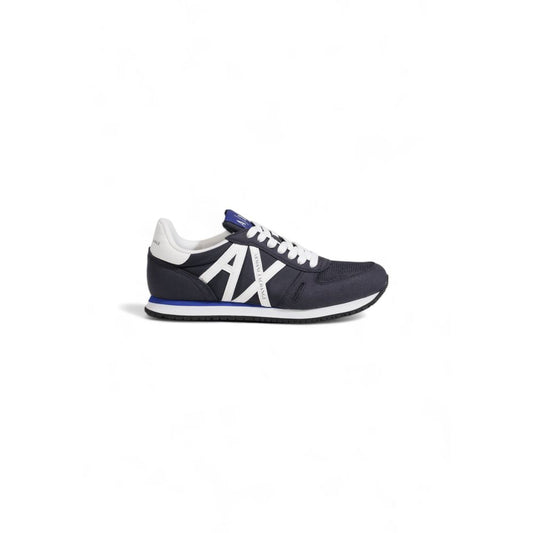 Armani Exchange Blauer Polyester Sneaker