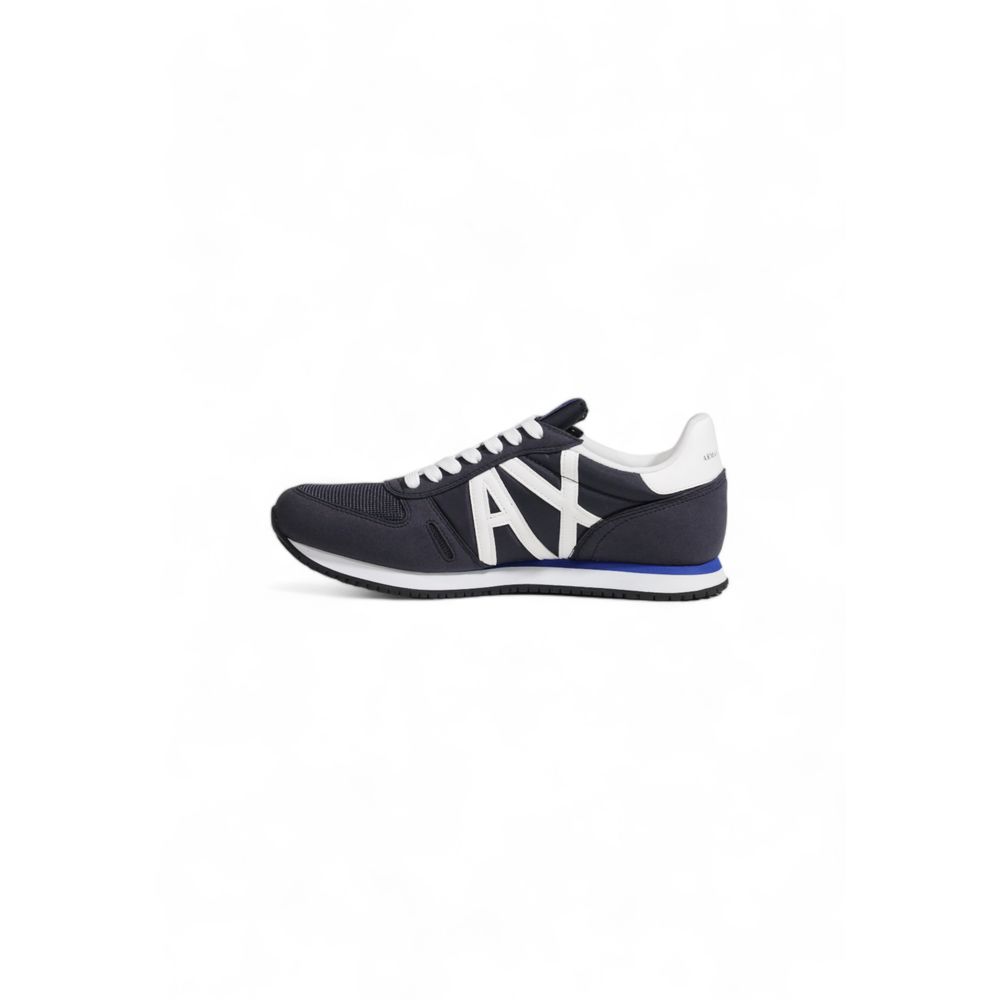 Armani Exchange Blauer Polyester Sneaker